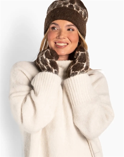 Hést - Gera Beanie - Dark Earth